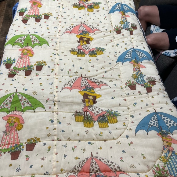 Vintage Holly Hobbie Sleeping Bag Zipper - Picture 5 of 8